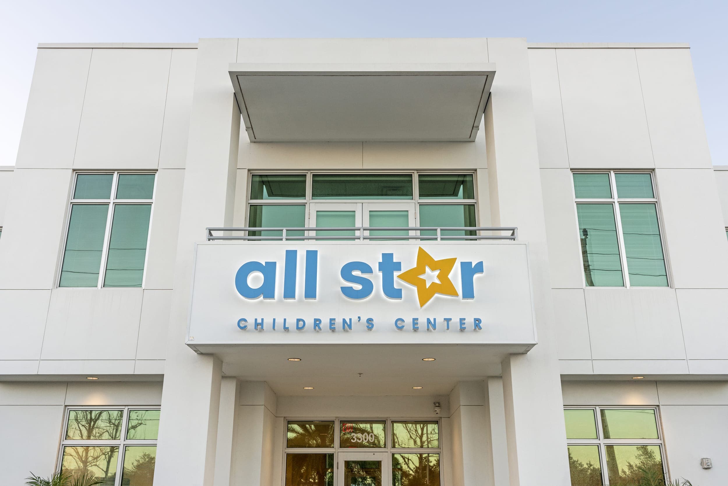 Front Exterior All Star Children's Center Sign